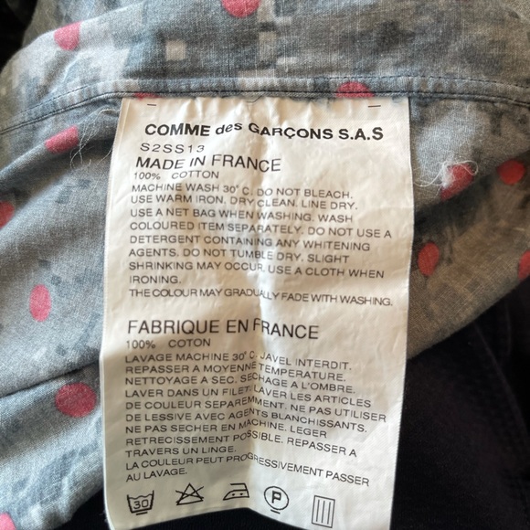 Vintage 2013. Supreme X Comme Des Garçon button up - Picture 4 of 4